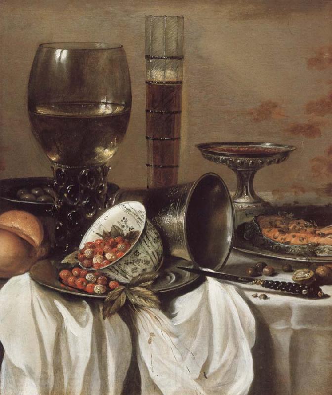 Pieter Claesz Still Life with Drinking Vessels France oil painting art